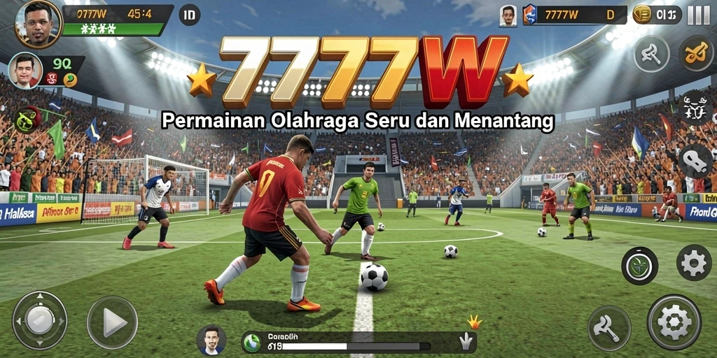 Tampilan gameplay 7777W yang memukau dan menantang.