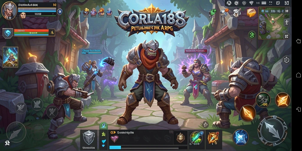 Screenshot gameplay CORLA188 yang menunjukkan aksi pertempuran yang mendebarkan.