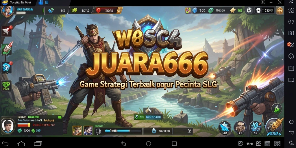 Tampilan gameplay JUARA666 dengan aksi strategi mendebarkan.