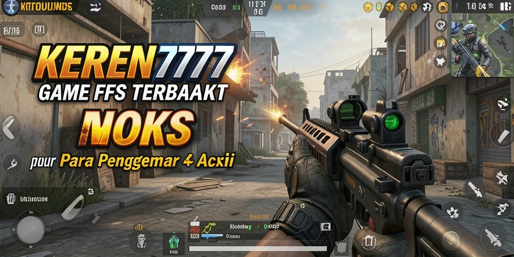 Screenshot KEREN777 menampilkan aksi seru dalam gameplay FPS yang mendebarkan.
