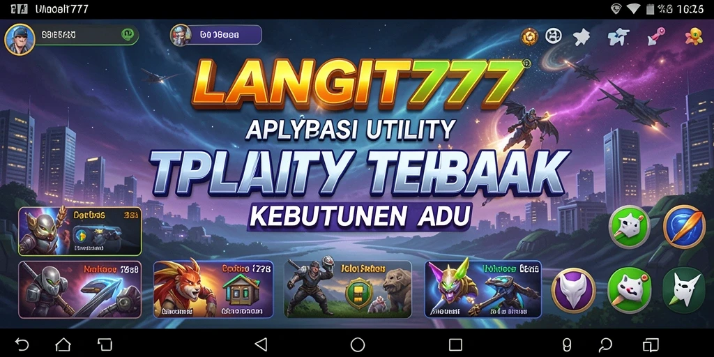 Screenshot LANGIT777 yang menunjukkan fitur pengingat dan manajemen tugas.