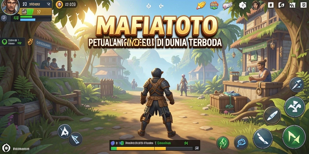 Screenshot MAFIATOTO menampilkan dunia Open World yang luas dan penuh aksi.
