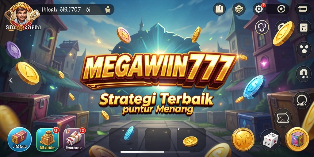 Tampilan gameplay MEGAWIN777 yang mendebarkan dan penuh strategi.