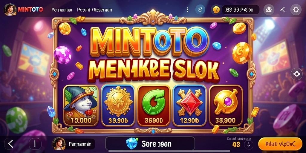 Tampilan menarik gameplay permainan Slot MINTOTO.