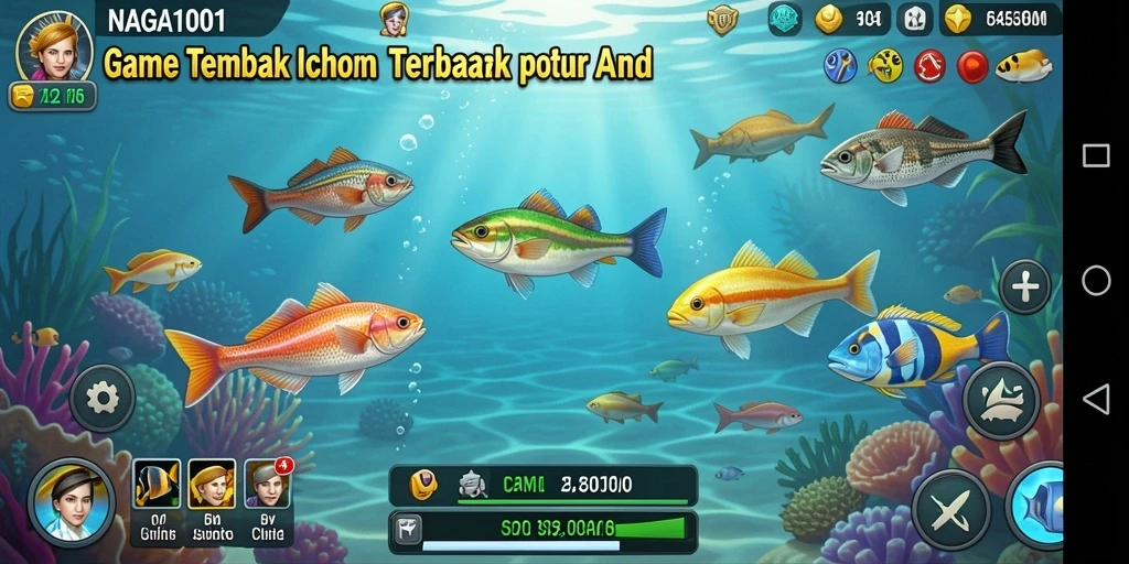 Gameplay seru menembak ikan di NAGA1001.