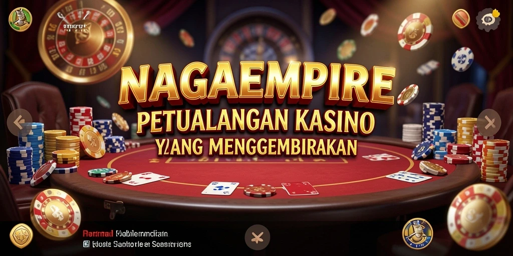 Tampilan gameplay NAGAEMPIRE yang mendebarkan di kasino virtual.