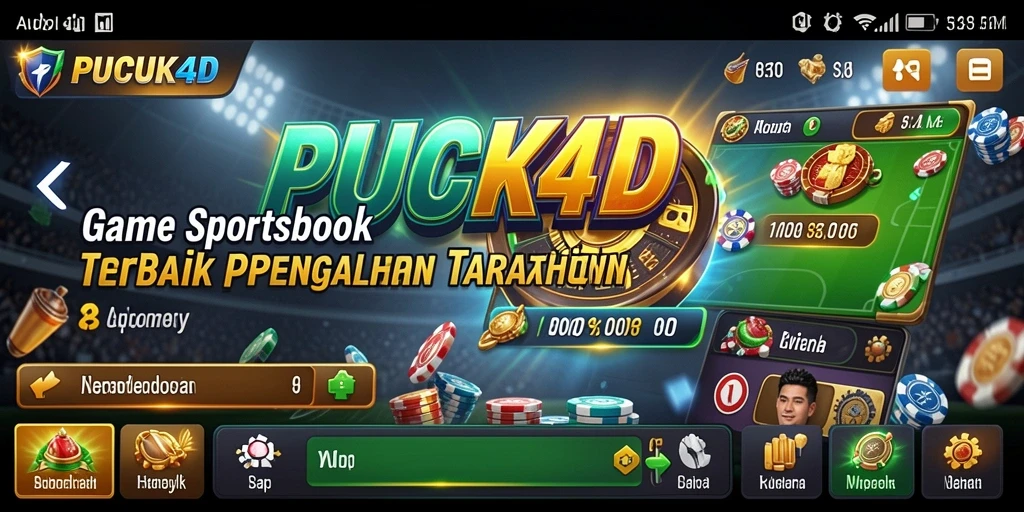 Tampilan gameplay menarik dari aplikasi Sportsbook PUCUK4D.
