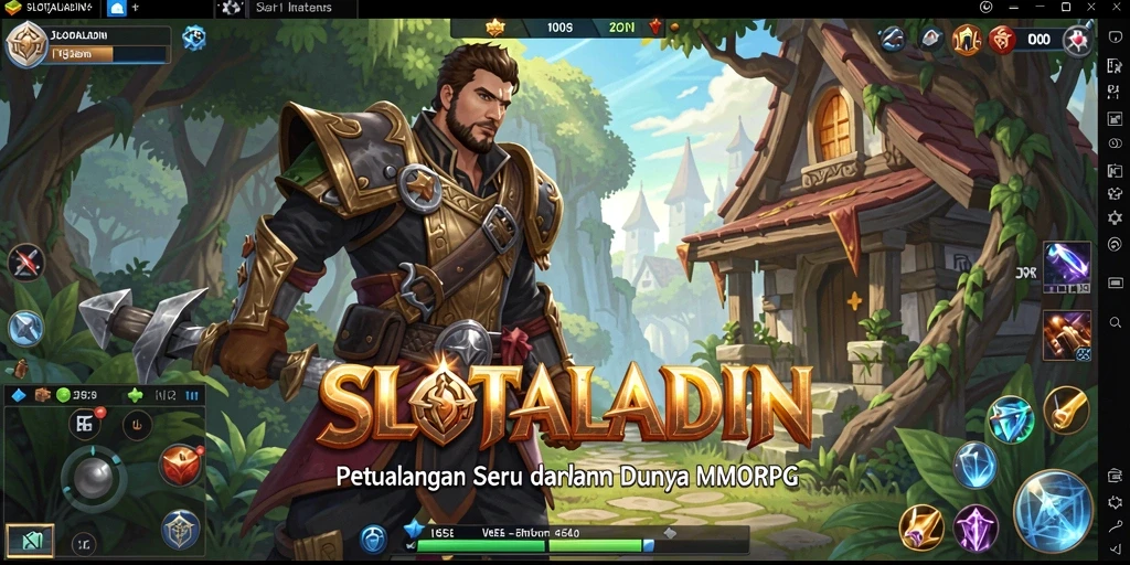 Tampilan gameplay SLOTALADIN dengan aksi seru dan grafis memukau.