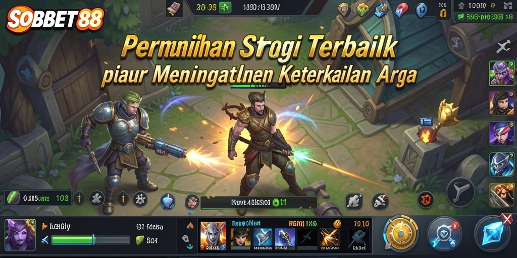 Tampilan menarik gameplay Strategy di SOBET88