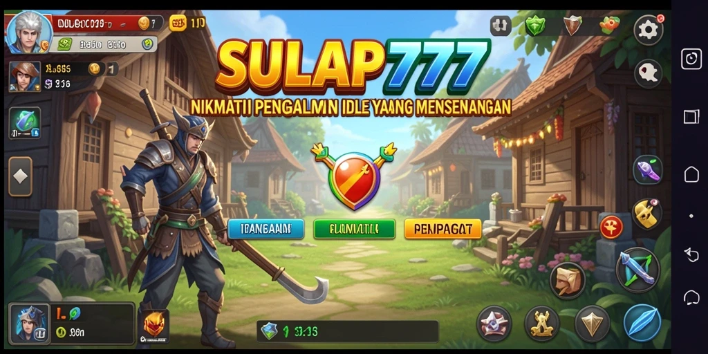 Gameplay SULAP777 yang mengasyikkan dan penuh aksi Idle.
