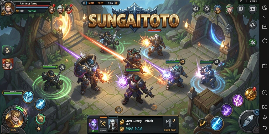 Tampilan gameplay menarik dari SUNGAITOTO dengan aksi SLG yang intens.