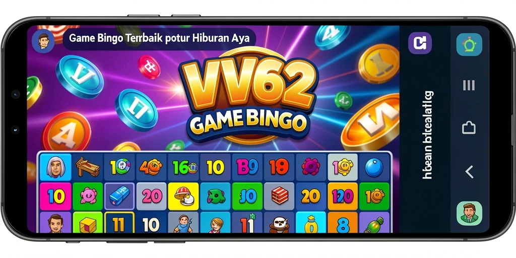 Tampilan gameplay seru dalam permainan Bingo VV62.